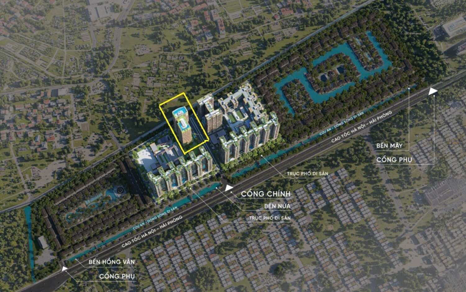 Mặt bằng MIC Tower: Quy hoạch đồng bộ tại trung tâm phía Tây Hà Nội 17 Mặt bằng MIC Tower tổng thể