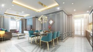 Thiết kế căn hộ tối ưu – diện tích linh hoạt